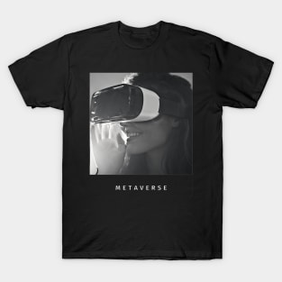 metaverse tshirt, mugs, stickers,wall art, mask,cases T-Shirt